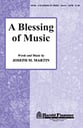 A Blessing of Music SATB choral sheet music cover